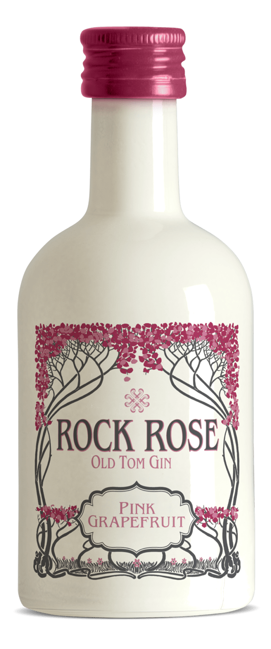 Rock Rose Old Tom Gin Pink Grapefruit 50ml